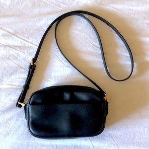 Target Soft Camera Crossbody Bag (Black)